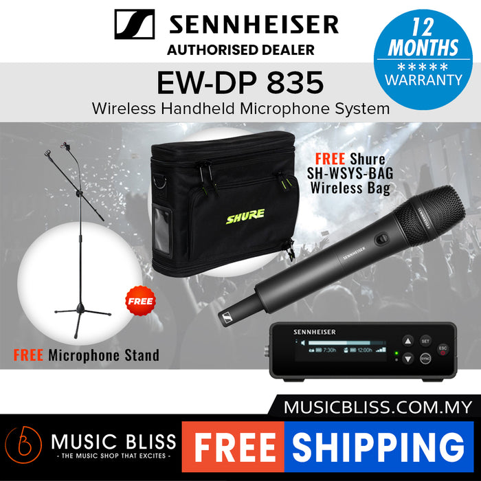 Sennheiser EW-DP 835 Wireless Handheld Microphone System