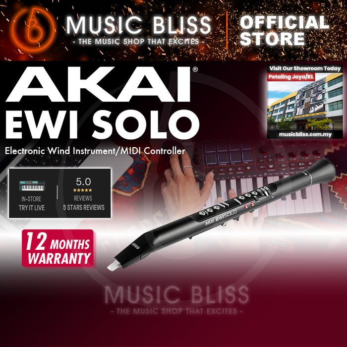 Akai Professional EWI Solo Standalone EWI with Built in Speaker