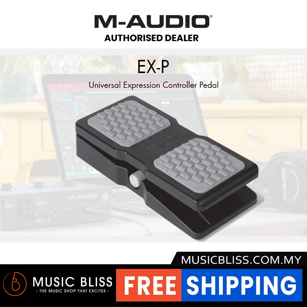 m-audio ex-p expression pedal M-Audio EX-P Expression Controller Pedal (EXP)