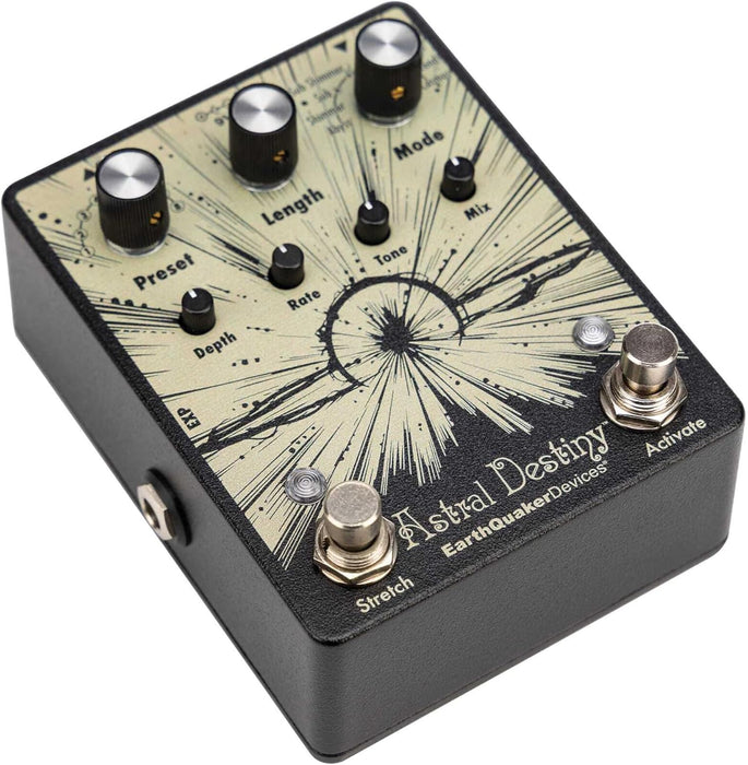 EarthQuaker Astral Destiny Octal Octave Reverberation Odyssey Limited Edition Black & Gold