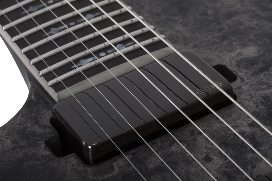 Schecter Ernie C C-1 Left-Handed Electric Guitar - Satin Black Reign