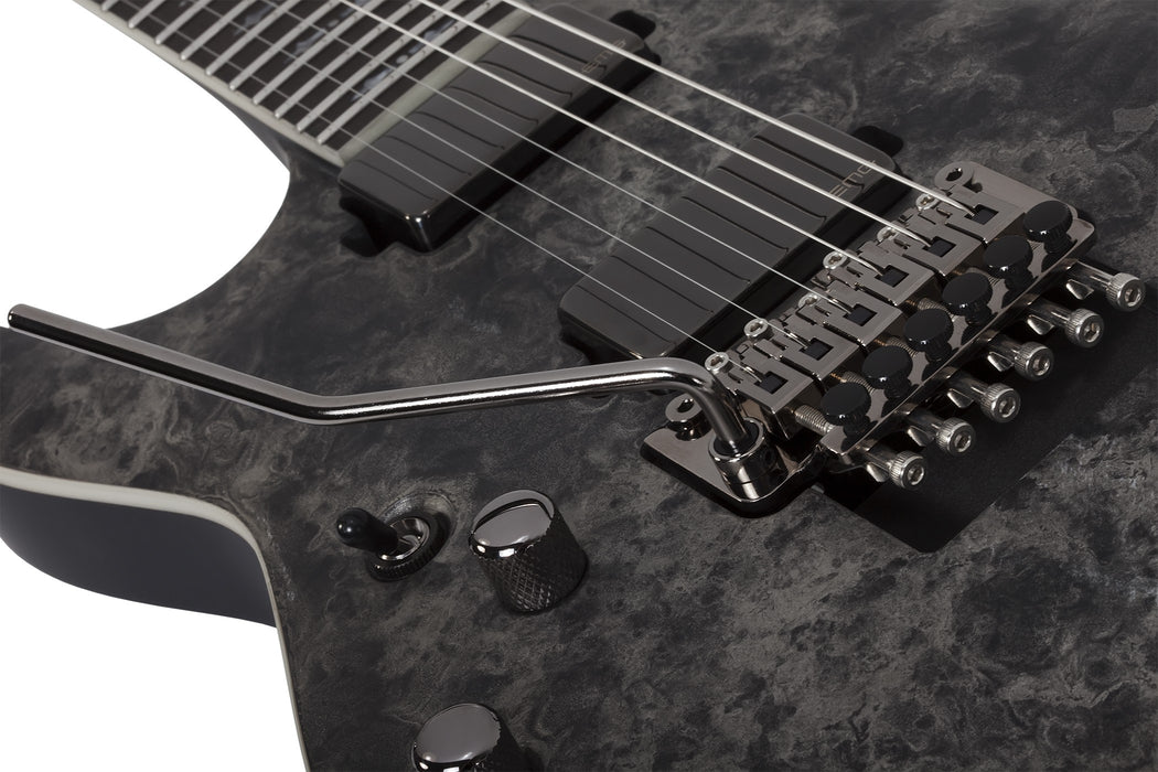 Schecter Ernie C C-1 Left-Handed Electric Guitar - Satin Black Reign