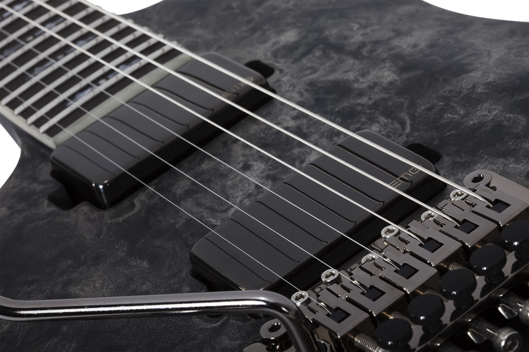 Schecter Ernie C C-1 Left-Handed Electric Guitar - Satin Black Reign