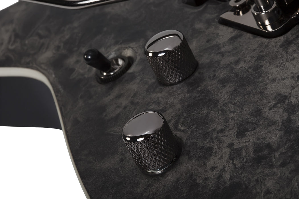 Schecter Ernie C C-1 Left-Handed Electric Guitar - Satin Black Reign