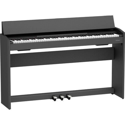 Roland F-107 Digital Upright Piano - Black