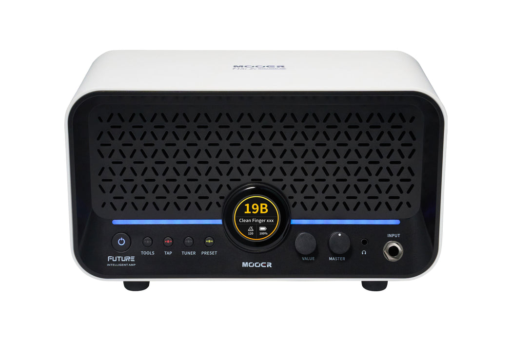 Mooer F15i Li Future 15 Intelligent Amplifier - Snowfall White