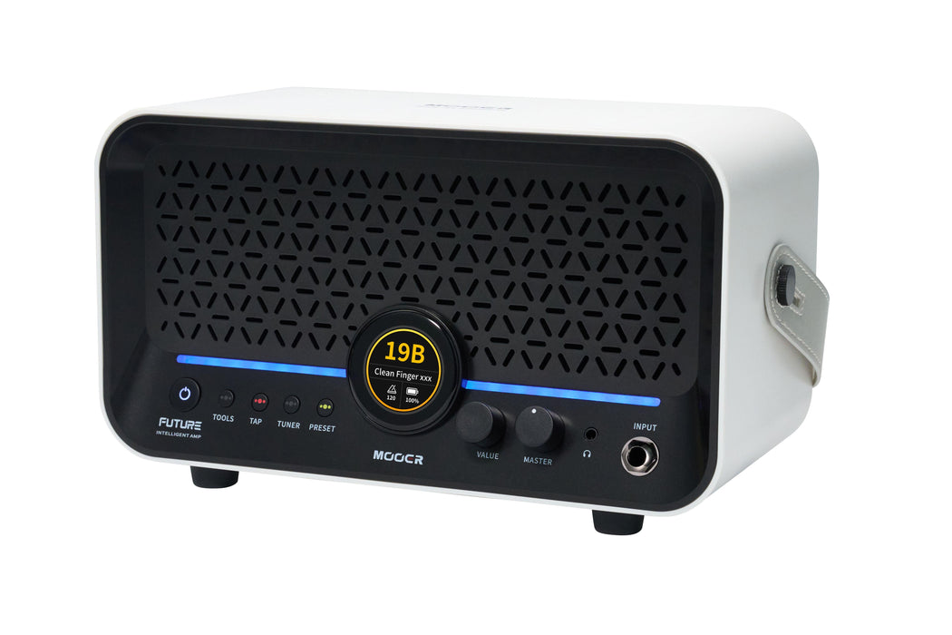 Mooer F15i Li Future 15 Intelligent Amplifier - Snowfall White