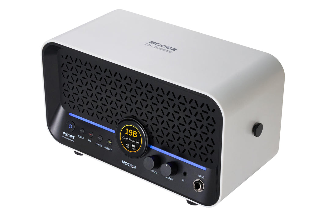 Mooer F15i Li Future 15 Intelligent Amplifier - Snowfall White