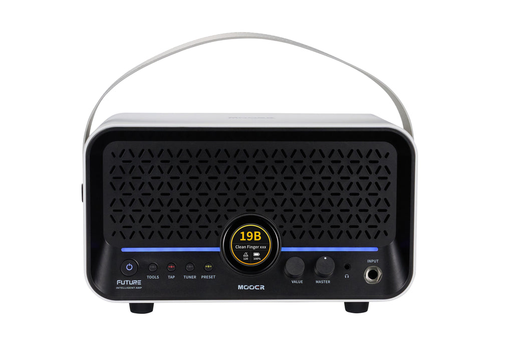Mooer F15i Li Future 15 Intelligent Amplifier - Snowfall White