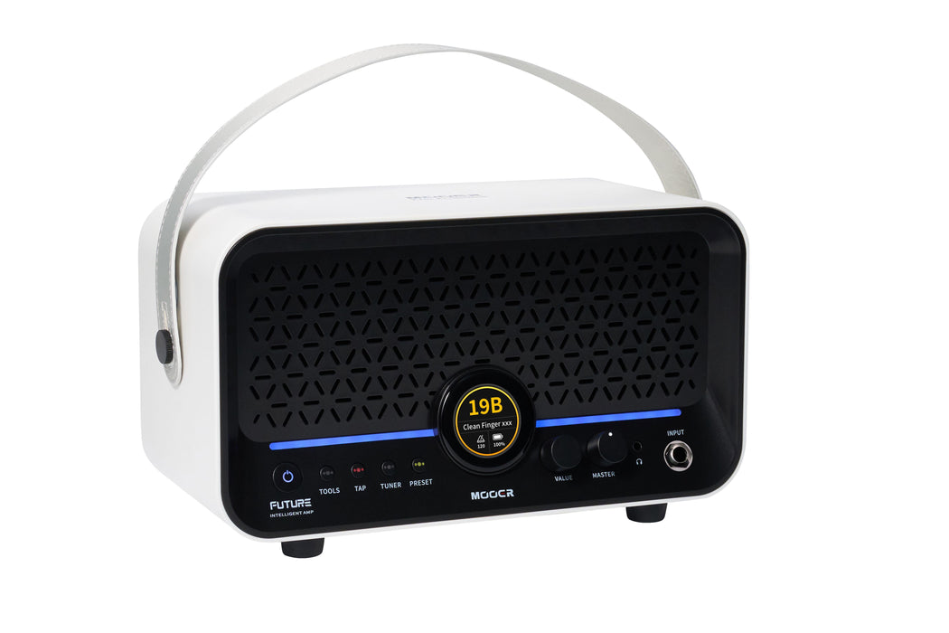 Mooer F15i Li Future 15 Intelligent Amplifier - Snowfall White
