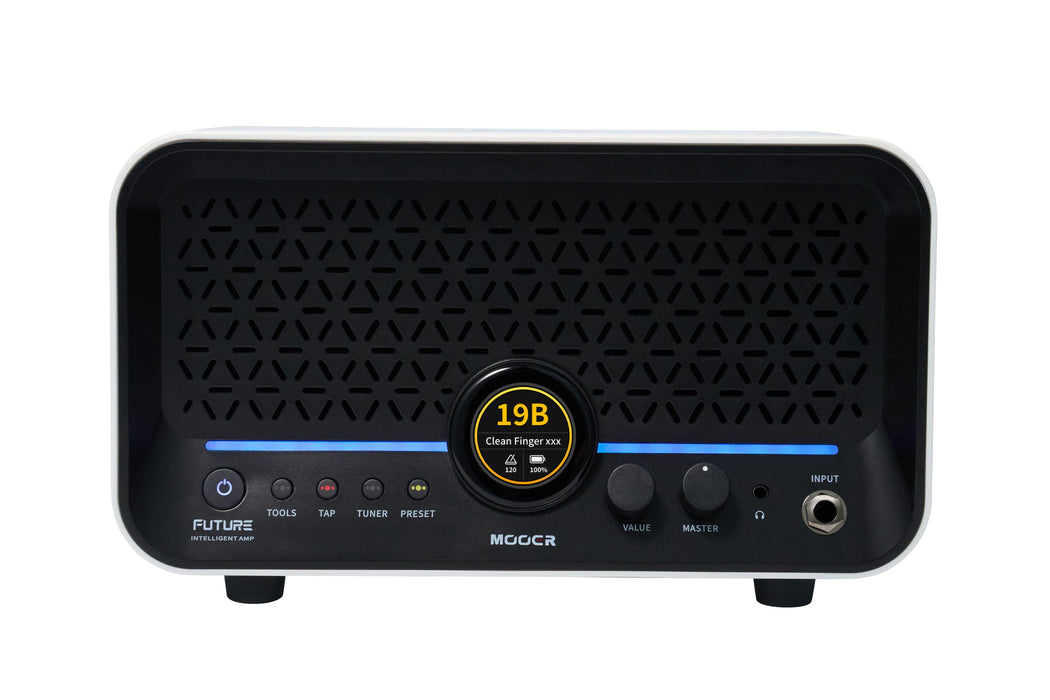 Mooer F15i Li Future 15 Intelligent Amplifier - Snowfall White