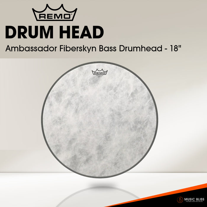 Remo Ambassador Fiberskyn Bass Drumhead - 18"
