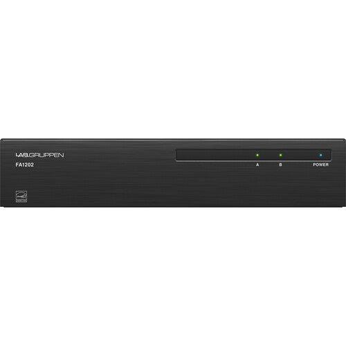 Lab Gruppen FA1202 2 x 120W Commercial Amplifier with Direct Drive Technology and Energy Star Certification