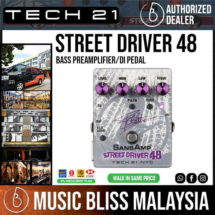 Tech 21 Frank Bello Street Driver 48 Signature SansAmp - Music Bliss Malaysia