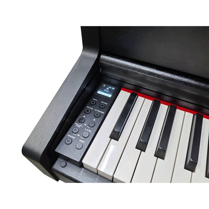 Flykeys FDP7 88-Key Digital Electric Piano Keyboard - Black