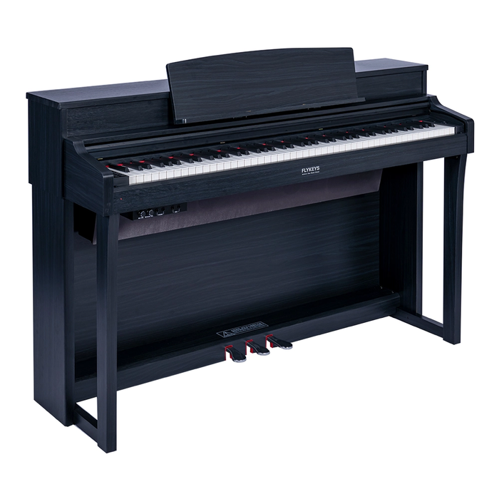 Flykeys FK330 88-Key Digital Piano Home Electric Piano Keyboard - Navy Blue