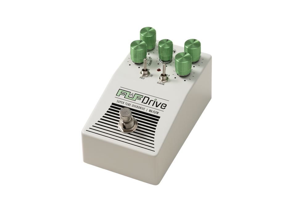 Warm Audio Fluff Drive - Limited Edition White Ryan "Fluff" Bruce's Limited-Edition Signature Screaming Overdrive