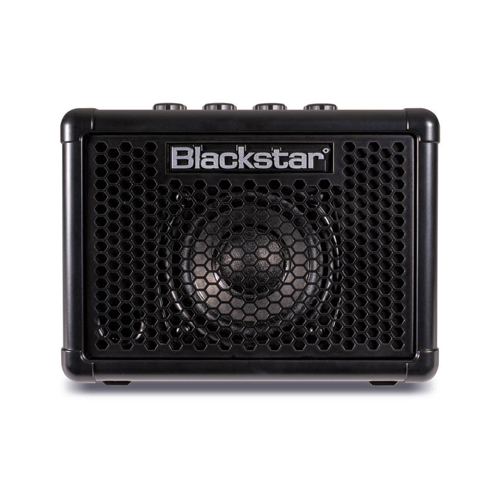 Blackstar FLY 3 1x3in 3-watt Mini Battery Powered High Gain Electric Guitar Combo Amp - Black