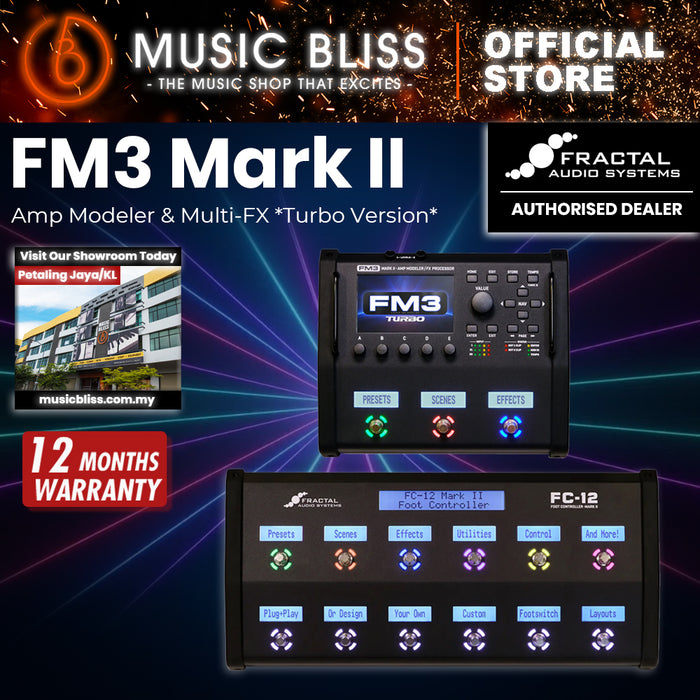 Fractal Audio FM3 Mk II Turbo Amp Modeler/FX Processor