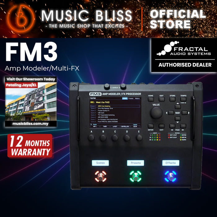 Fractal Audio FM3 Amp Modeler/Multi-FX