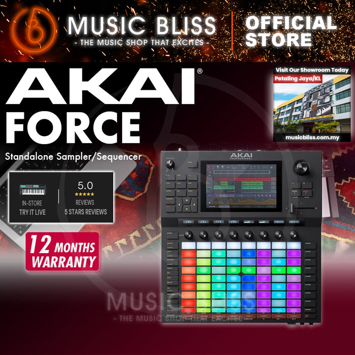 Akai Professional Force Standalone Sampler / Sequencer
