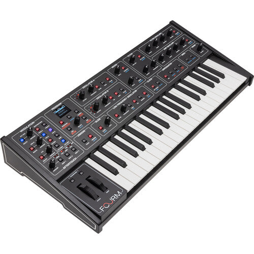 Sequential Fourm Compact Polyphonic Analog Synthesizer