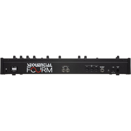 Sequential Fourm Compact Polyphonic Analog Synthesizer