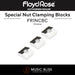 Floyd Rose FR1NCBC 1000 Series / Special Nut Clamping Blocks - Music Bliss Malaysia