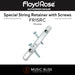 Floyd Rose FR1SRC 1000 Series / Special String Retainer with Screws - Music Bliss Malaysia