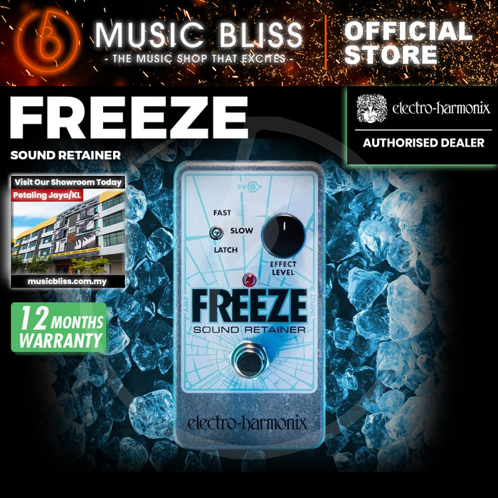 Electro Harmonix Freeze Sound Retainer Guitar Effects Pedal