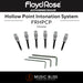Floyd Rose FRHPCP Hollow Point Intonation System for Tremolos - Chrome - Music Bliss Malaysia