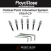 Floyd Rose FRHPCP Hollow Point Intonation System for Tremolos - Chrome - Music Bliss Malaysia