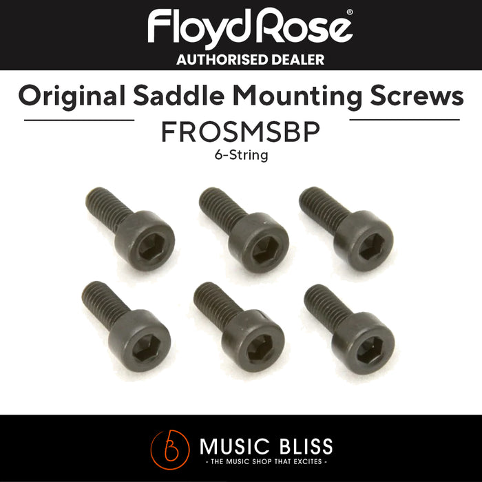 Floyd Rose Original Saddle Mounting Screws - Set of 6 - Music Bliss Malaysia