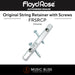 Floyd Rose FRSRCP Original String Retainer - Chrome - Music Bliss Malaysia
