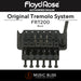 Floyd Rose FRT200 Original Tremolo System with Floyd Rose FRNR2BP R2 Locking Nut Package - Music Bliss Malaysia