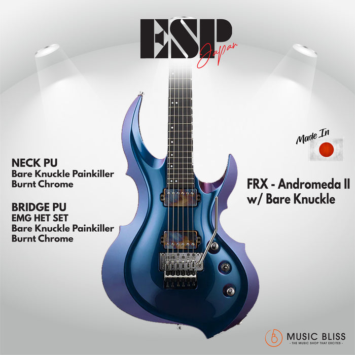 ESP Original FRX - Andromeda II w/ Bare Knuckle [MIJ - Made in Japan] - Music Bliss Malaysia