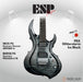 ESP Original FRX - Glitterstorm Ice Black [MIJ - Made in Japan] - Music Bliss Malaysia