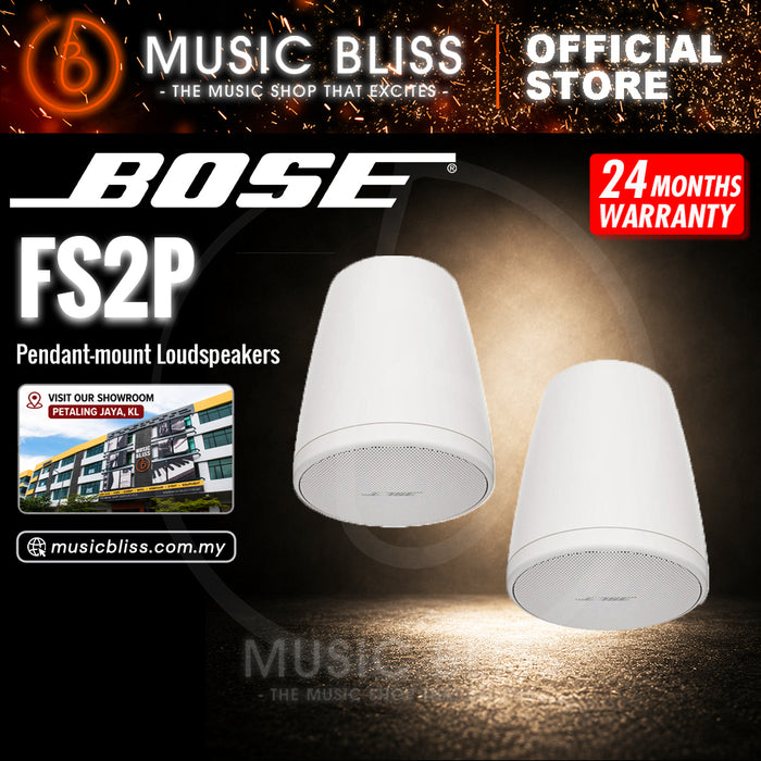 Bose FreeSpace FS2P Pendant-mount Loudspeaker - White (Pair)