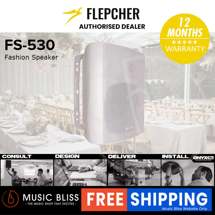 Flepcher FS-530 Fashion Speaker - White