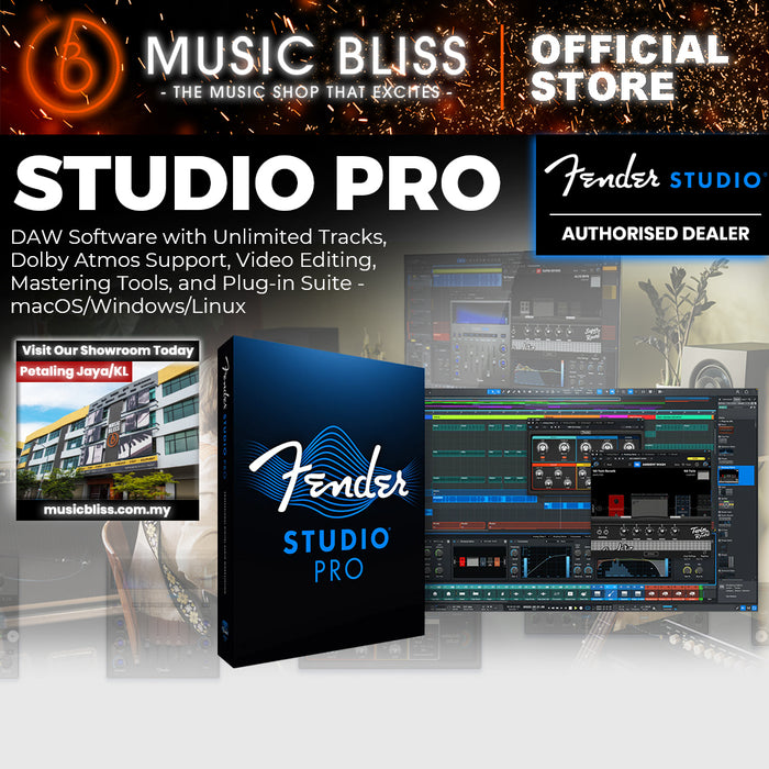 Fender Studio Pro DAW Software - Crossgrade