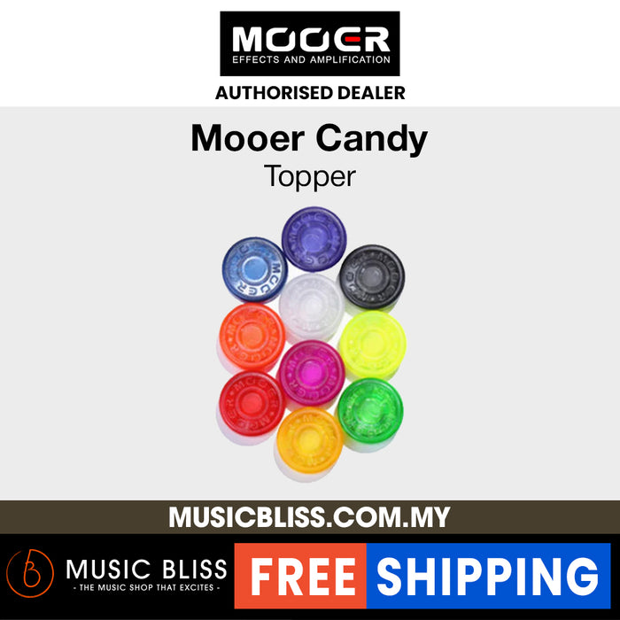 Mooer FT-MX Switch Cover for Pedal Boards - Pack of 10