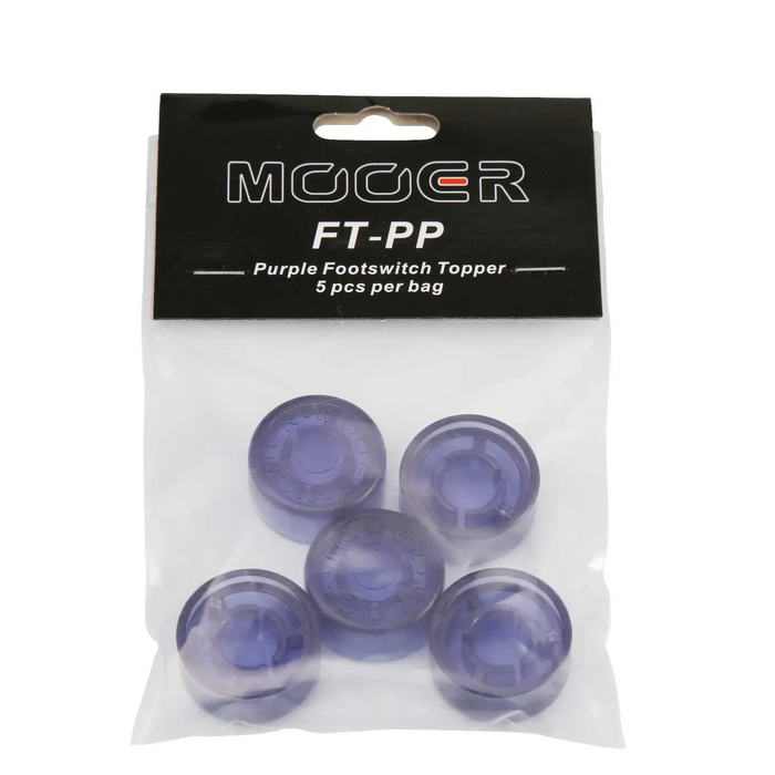 Mooer Footswitch Topper - 5pcs (Purple)