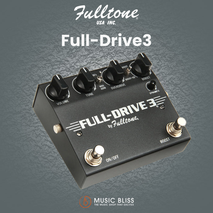 Fulltone Fulldrive 3 Overdrive / Boost Pedal