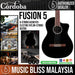 Cordoba Fusion 5 Acoustic Guitar - Jet Black - Music Bliss Malaysia