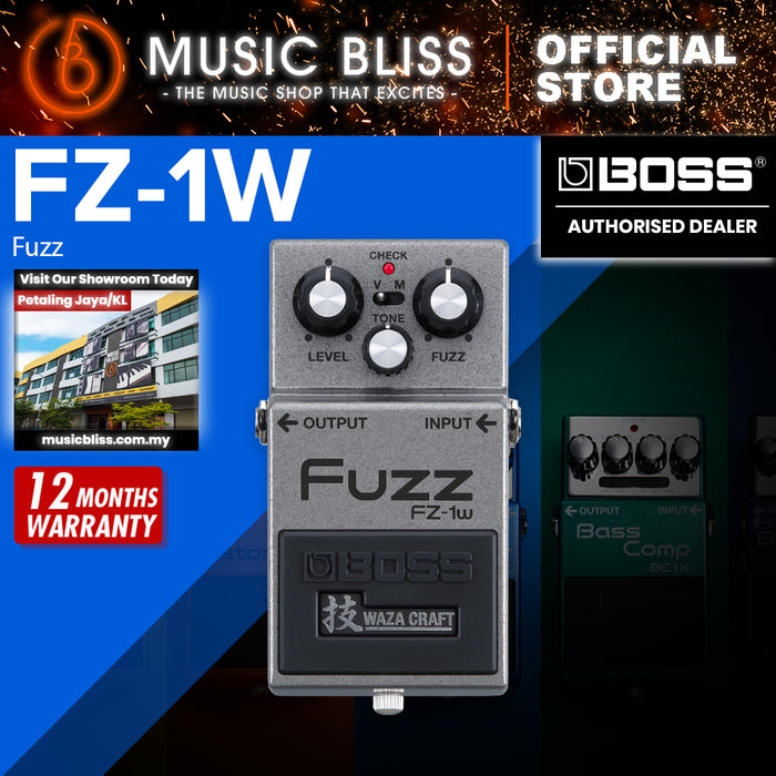 Boss FZ-1W Waza Craft Fuzz Pedal (FZ1W)