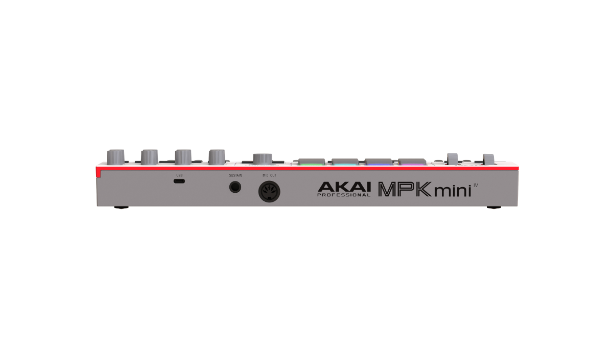 Akai Professional MPK Mini IV MIDI Keyboard Controller - White