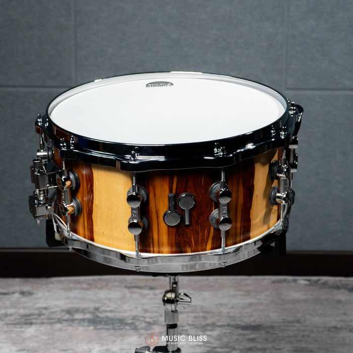 Sonor SQ2 Maple 14x6.5 Snare Drum - African Marble Veneer Semi Gloss