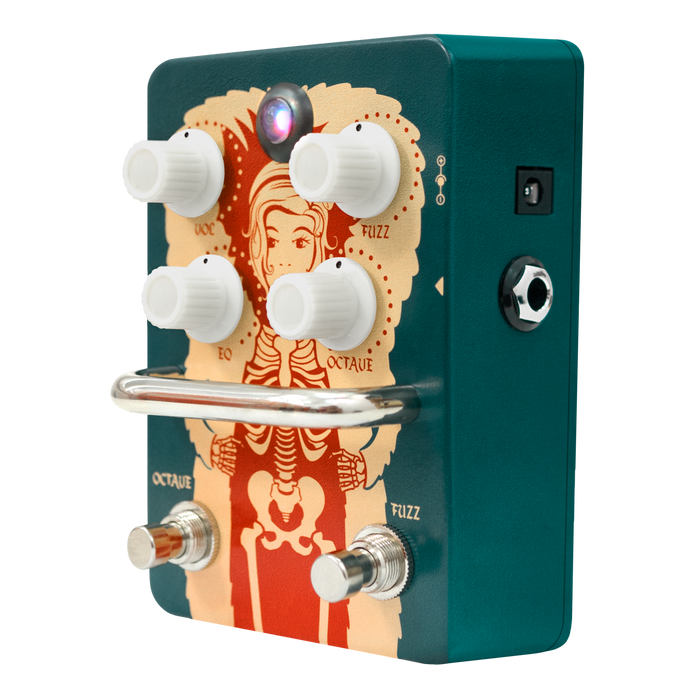 Orange Fur Coat Octave Fuzz Pedal