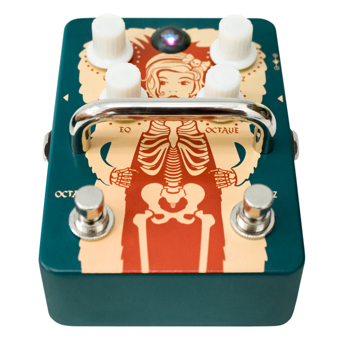 Orange Fur Coat Octave Fuzz Pedal