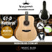 KEPMA G1-D Solid Sitka Spruce Top Dreadnought Acoustic Guitar - Natural - Music Bliss Malaysia